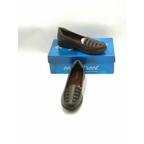 Easy Street Genesis Slip On Loafers Brown Women's US 8W - Picture 3 of 9